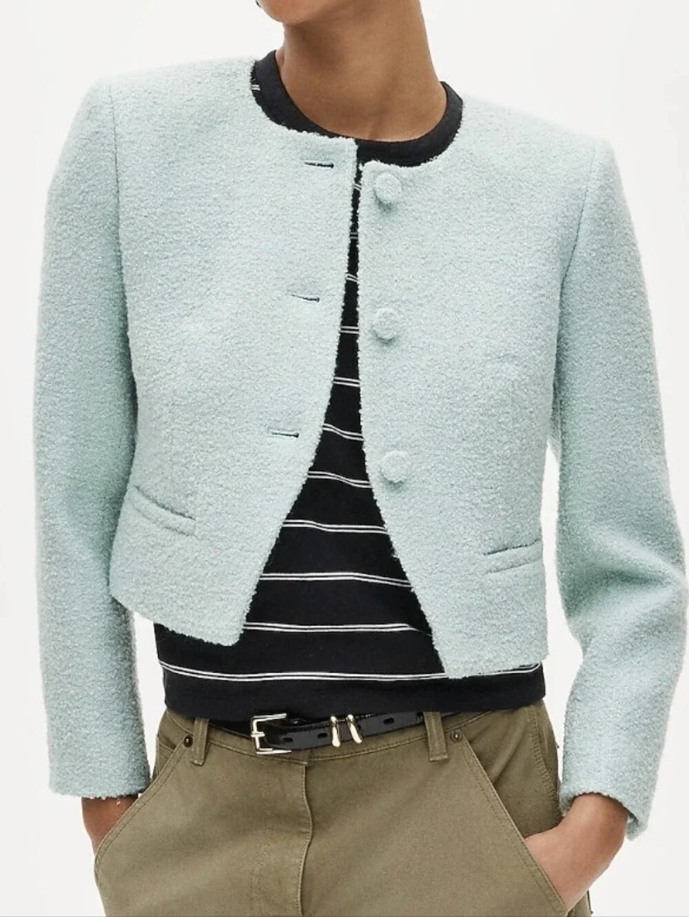 NWT J. Crew Lady jacket in bouclé tweed